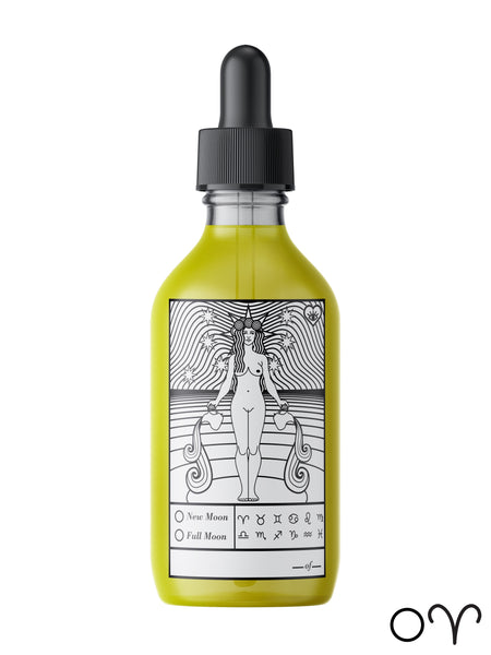 Road Opener Full Moon Aries Oil - 4 oz Liquid Love (Sweet almond, sunflower, jojoba)