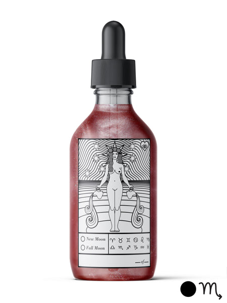 New Moon Scorpio Pink Himalayan Salt Oil - 4 oz Liquid Love (Allergy Free)