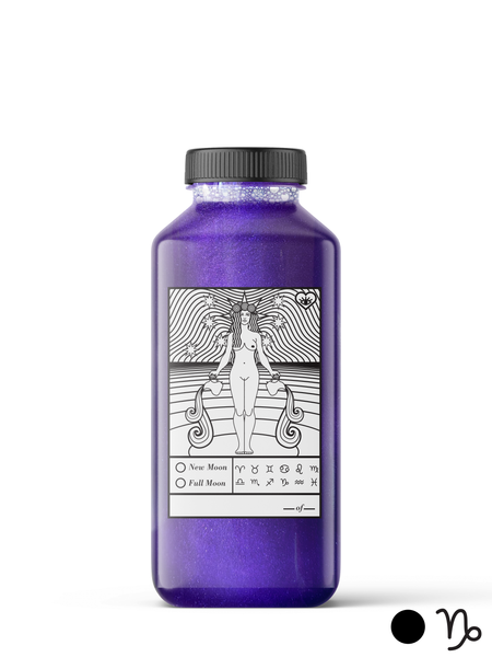 CROWN CHAKRA New Moon Capricorn - 8 oz Bubble-Body Wash