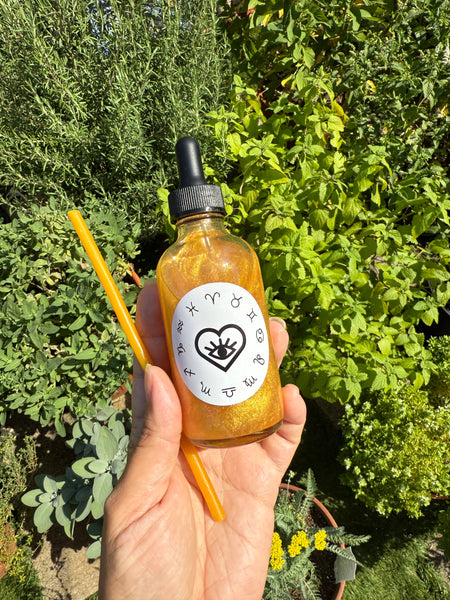 Conjunction Ritual Set Eye Love Love - 4 oz anointing oil + Beeswax candle (Custom you pick scent!)