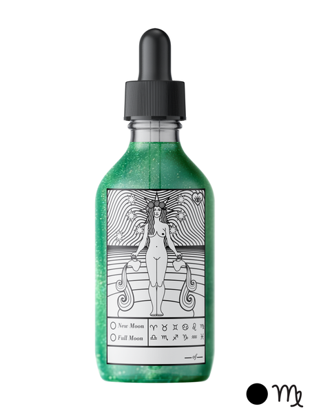 New Moon Virgo Sweetgrass Oil - 4 oz Liquid Love (Apricot, sunflower, jojoba)