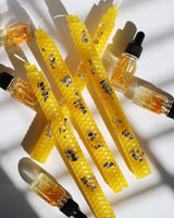 New Moon Leo Beeswax Ritual Candle set