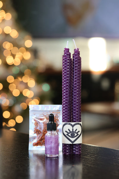 Hekate Winter Solstice Limited Edition Beeswax Candle Set