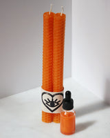 PHOENIX New Moon Leo rolled beeswax set