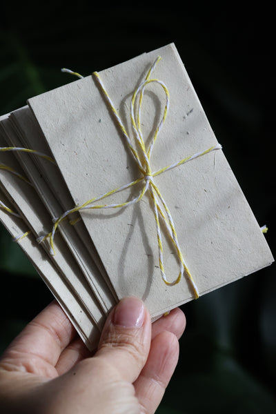 Hand made ritual seed paper - 8 Count