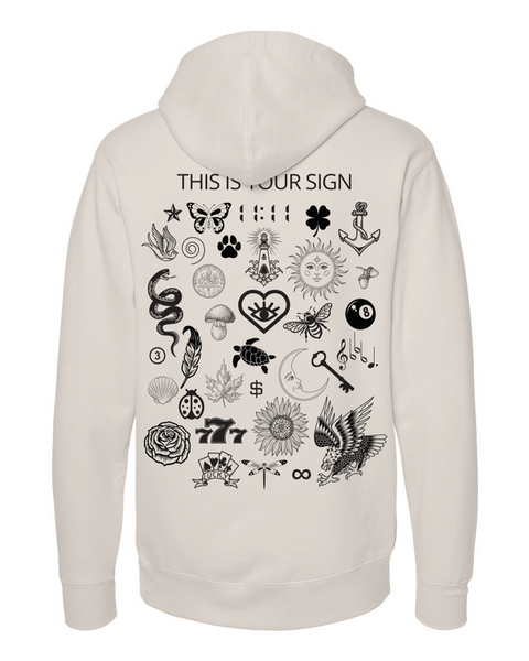 SIGNS Pull over hoodie